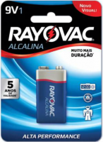 Bateria Alcalina 9V Ct 1 Rayovac 20984 10535