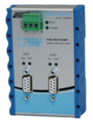 Repetidor PROFIBUS DP 110030010 Repetidor PROFIBUS DP 2 saídas MULTIrep X2 110030010