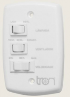 Controle Ventilador Emb 3Pos C/Placa Tron 07010441 10430