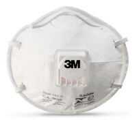  Kit C/ 20 Máscaras Respirador 3m 8822 Pff2 Valvulado 