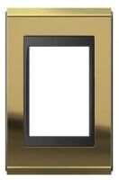 Espelho Modular 4X2" Ouro/Pt 3Mod Refinatto Concept Weg 13978176 MFR-37026